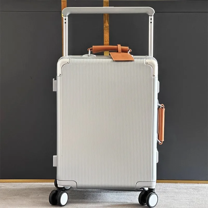 Aluminum Frame Carry On Luggage - Geniş Saplı Seyahat Valizi Erkek 20