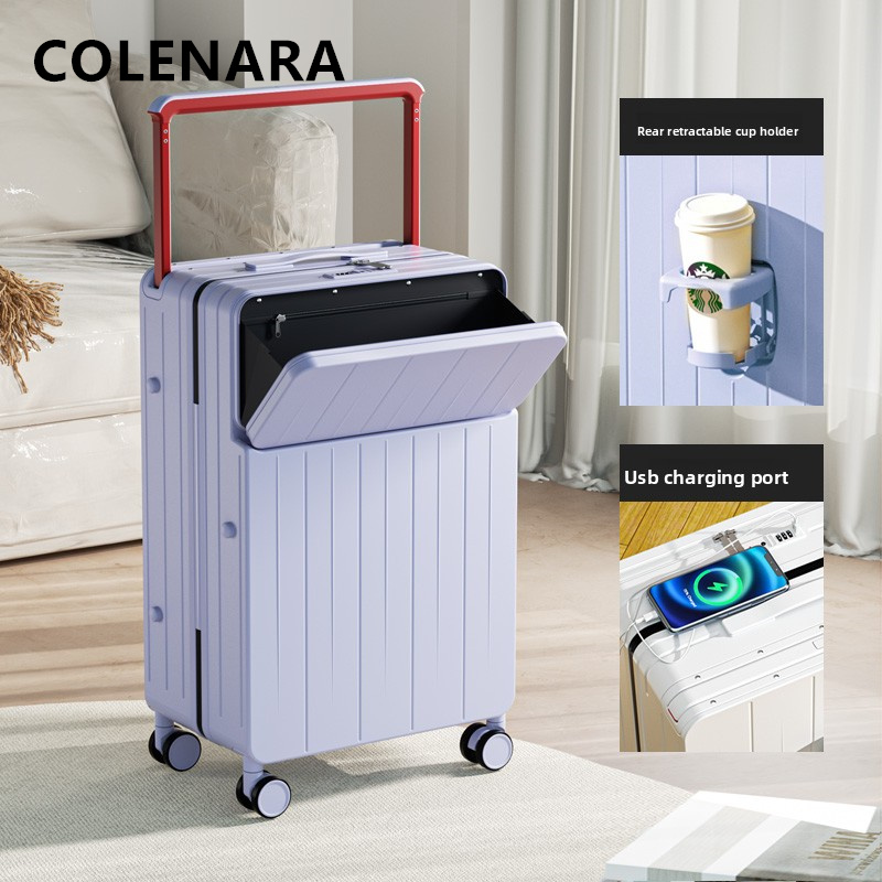 COLENARA Çok Fonksiyonlu Bavul - Front Opening Laptop Luggage 24 Inch incelemesi ve fiyatı