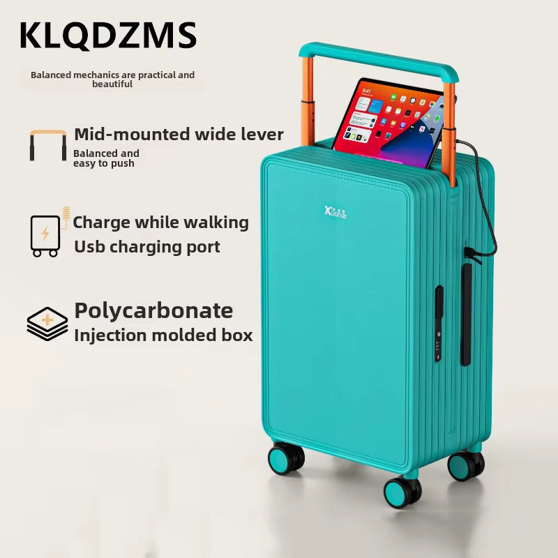 KLQDZMS Bagaj ABS+PC Biniş Kut - Spinner Wheel Rolling Suitcase 20 Inch incelemesi ve fiyatı