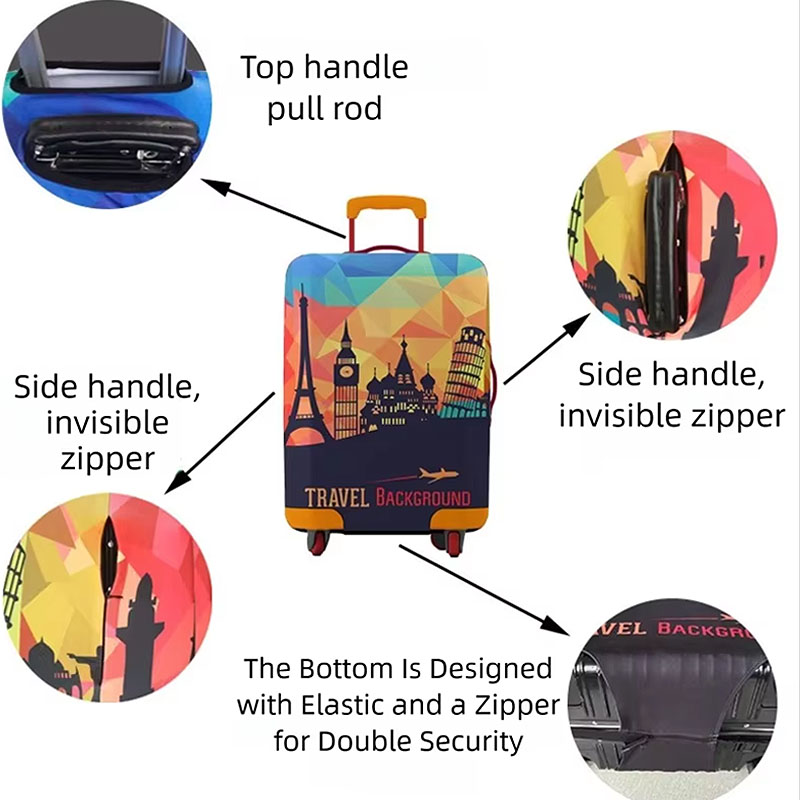 Yeni Seyahat Bavulları Koruyuc - Waterproof Suitcase Cover Protector incelemesi ve fiyatı