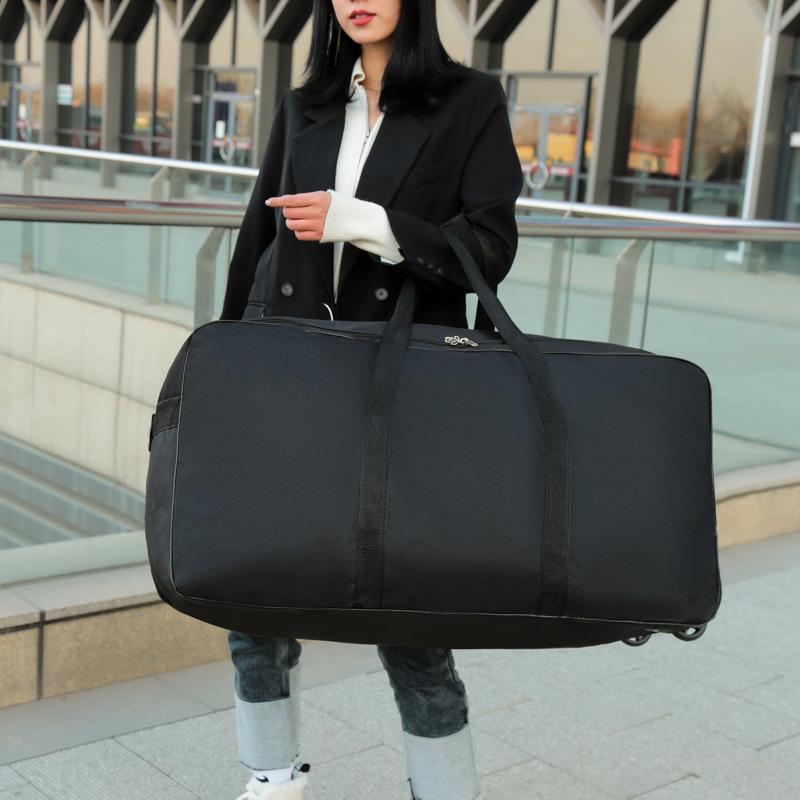 Büyük Kapasiteli Tekerlekli Ar - Foldable Rolling Luggage Bag incelemesi ve fiyatı