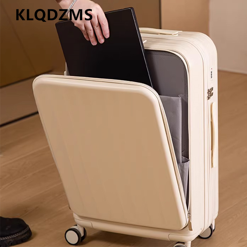 KLQDZMS Çok Fonksiyonlu Bavul  - Front Opening Laptop Luggage 24 Inch incelemesi ve fiyatı