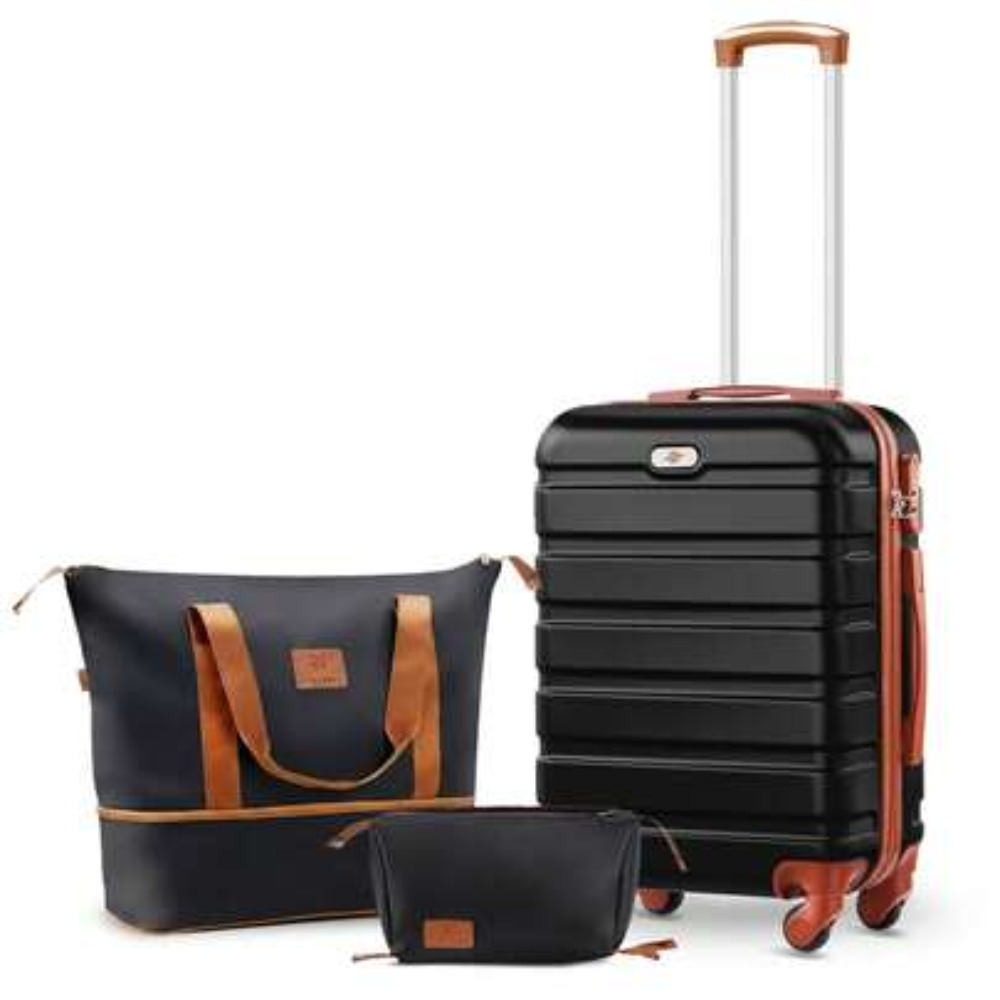 3 Parçalı Kabin Boy Valiz Seti - Expandable Hard Shell Luggage Set incelemesi ve fiyatı