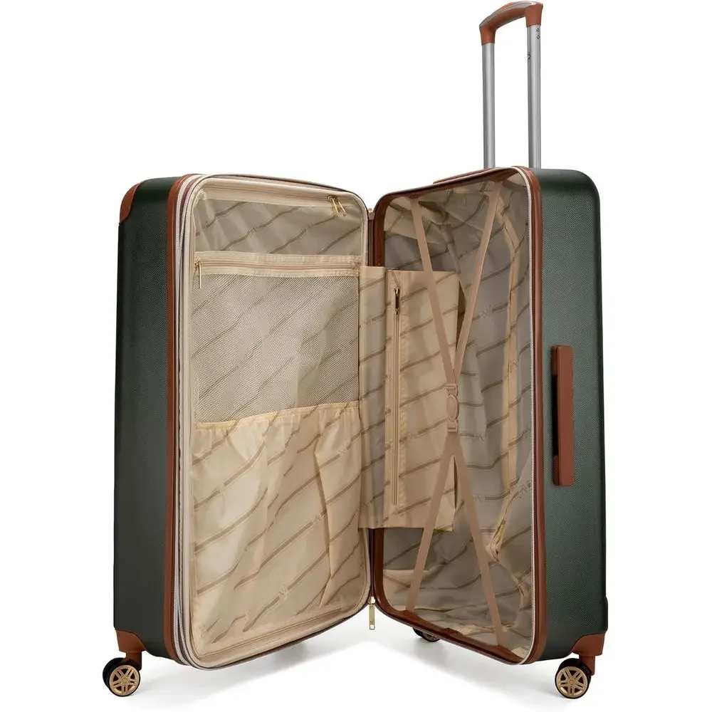 Vintage Seyahatler İçin 3 Parç - Expandable Hard Shell Luggage Set incelemesi ve fiyatı