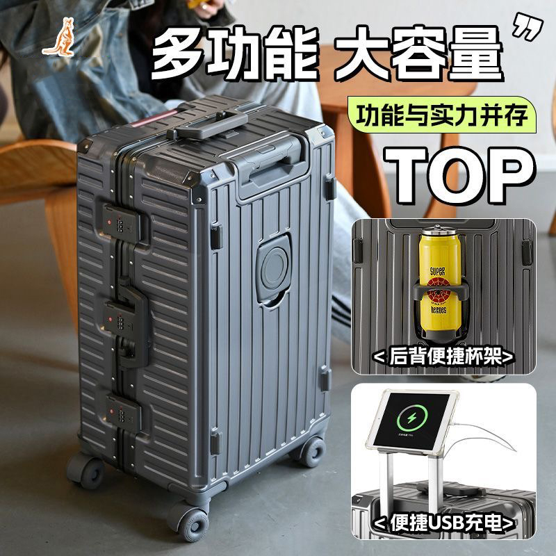 Büyük Boy Seyahat Çantası Alüm - Aluminum Frame Carry On Luggage incelemesi ve fiyatı