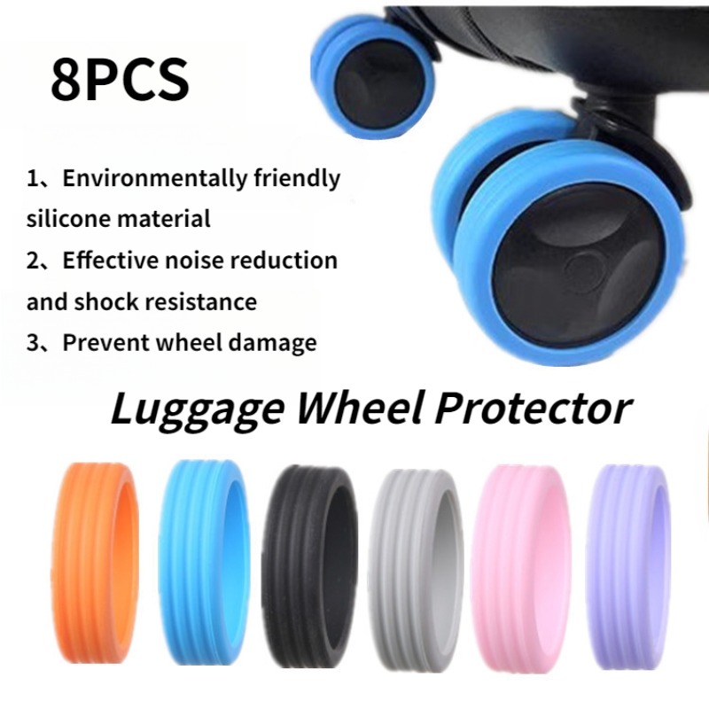 8 adet sessiz bagaj tekerleği  - Silent Replacement Luggage Wheels incelemesi ve fiyatı