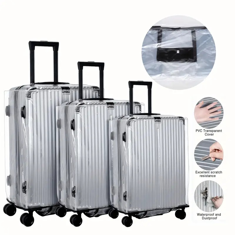 18-30 Inç Bavul PVC Kapak Koru - Waterproof Suitcase Cover Protector incelemesi ve fiyatı
