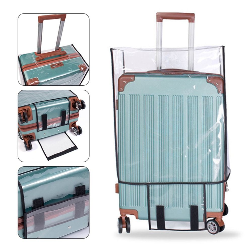 Şeffaf PVC Su Geçirmez Koruyuc - Luggage Protective Cover Transparent incelemesi ve fiyatı