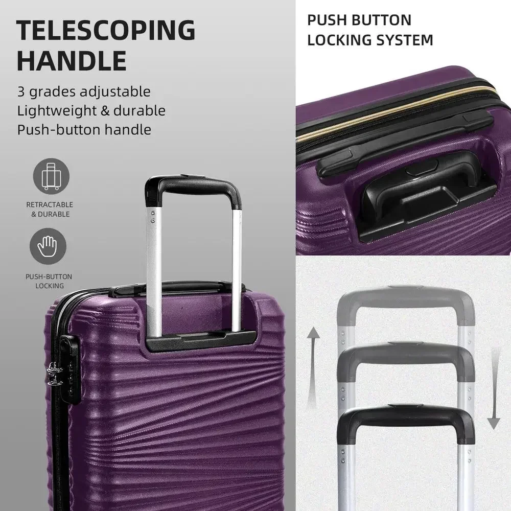 5 Parçalı Sert Kabuklu Genişle - Expandable Hard Shell Luggage Set incelemesi ve fiyatı