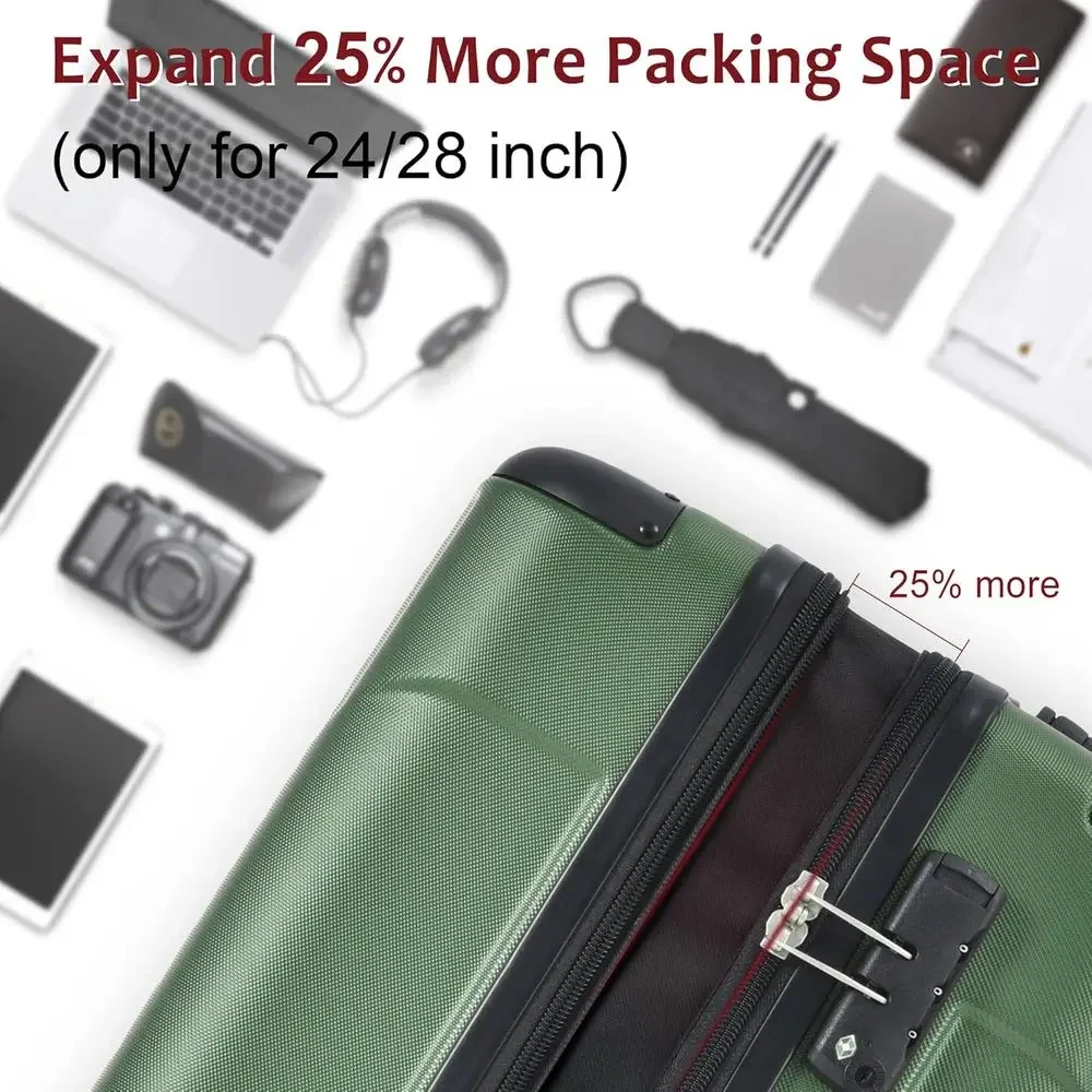 6 Parçalı Genişletilebilir Ser - Expandable Hard Shell Luggage Set incelemesi ve fiyatı