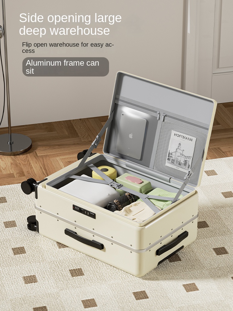 Yan Açılır Valiz 2025 Yeni Mod - Aluminum Frame Carry On Luggage incelemesi ve fiyatı